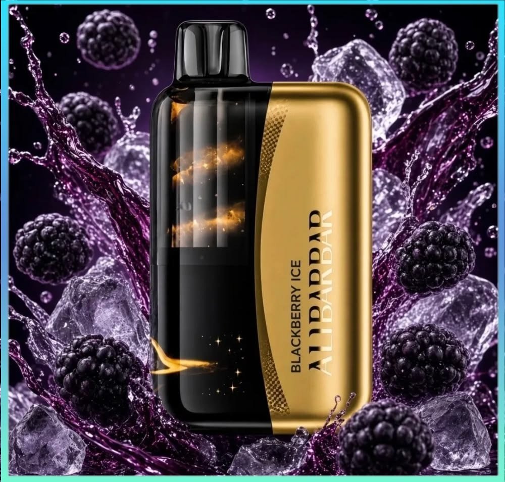 Blackberry-ice.jpg Alibarbar Swirl 13000 Puffs Blackberry ice - Image 1